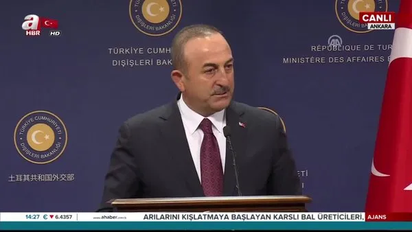 Dışişleri Bakanı Mevlüt Çavuşoğlu'ndan, Türkiye'nin de içinde olduğu 3 ülke için açıklama