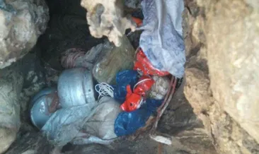 PKK sığınağında patlayıcı ele geçirildi