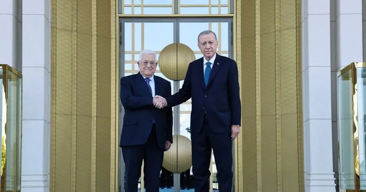 Son dakika: Filistin Devlet Başkanı Mahmud Abbas Ankara’da