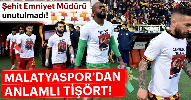 Evkur Yeni Malatyaspor’dan anlamlı tişört