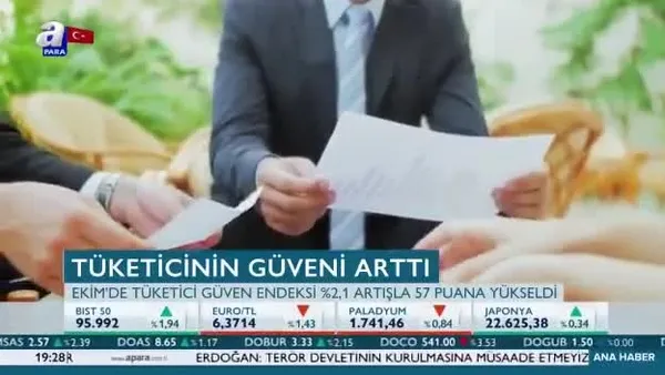 Tüketici Güven Endeksi arttı