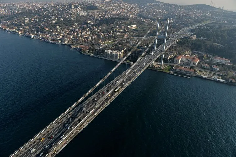 İstanbul’un havadan görüntüsü