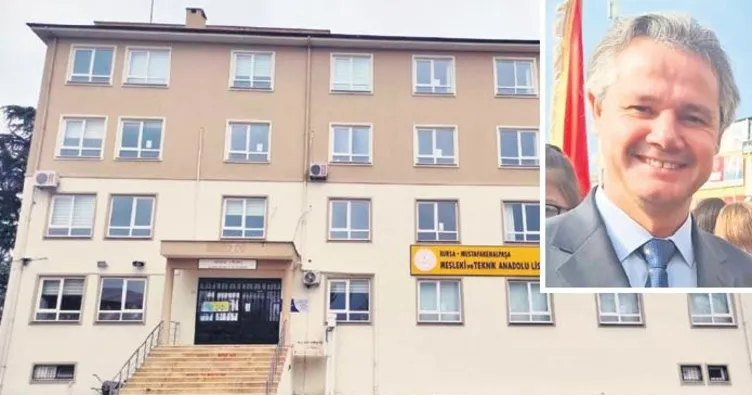 Okuduğu okulun müdürü oldu