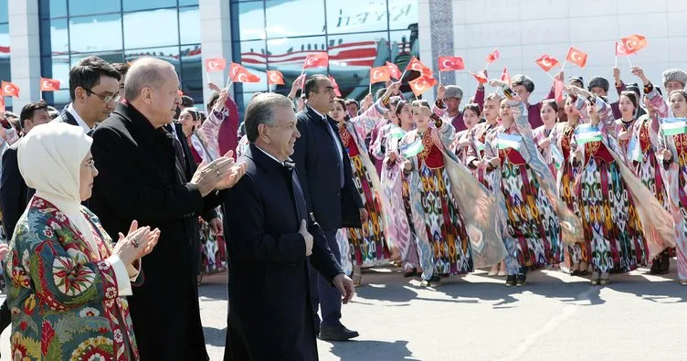 Başkan Recep Tayyip Erdoğan’dan Özbekistan’da tarihi şehre ziyaret