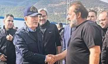 Mehmet şef Savunma Bakanı ile bir araya geldi