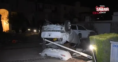 SON DAKİKA: İzmir’deki hortum felaketi kamerada! Çatıları uçurdu, tekneleri batırdı, araçları hurdaya çevirdi...  | Video