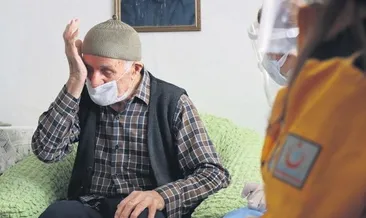 Selim dede gözyaşlarını tutamadı