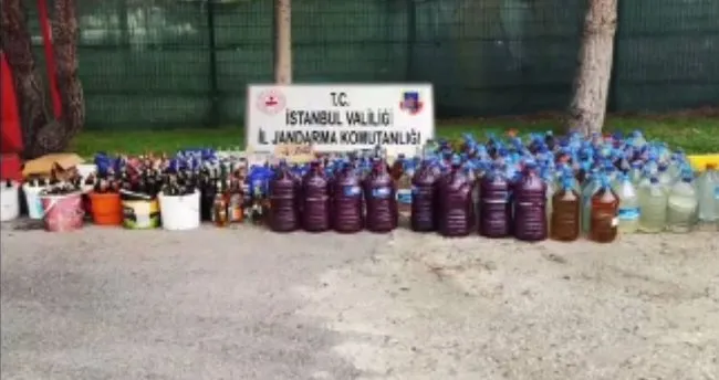 Jandarma'dan sahte içkiye geçit yok!