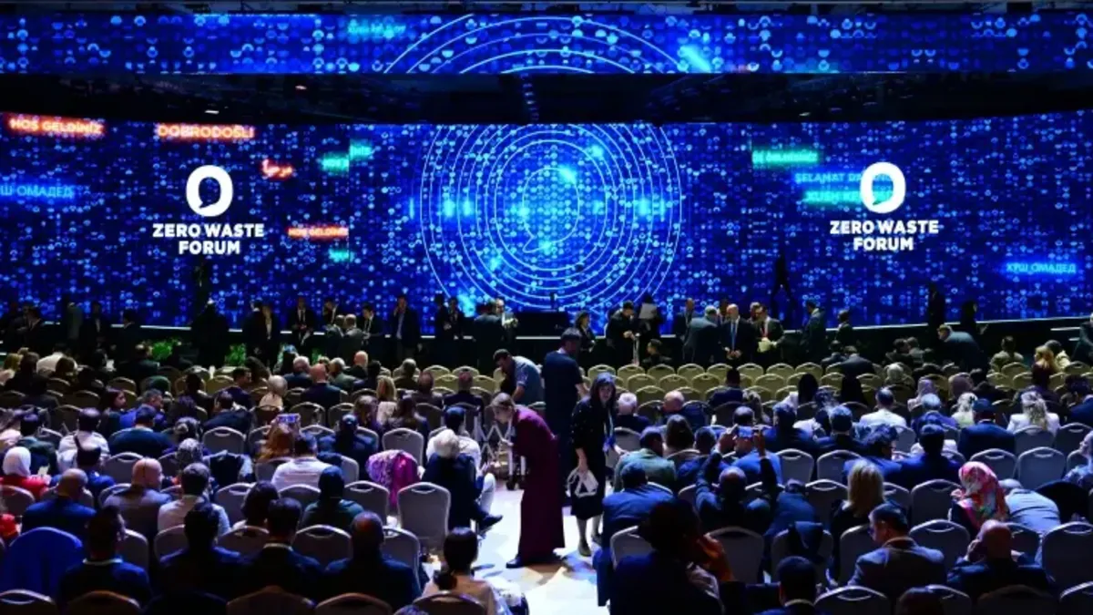 İstanbul’da 150’yi aşkın ülkeden katılımcı “Sıfır Atık Forumu 2026″da buluşacak İstanbul’da 150’yi aşkın ülkeden katılımcı “Sıfır Atık Forumu 2026″da buluşacak