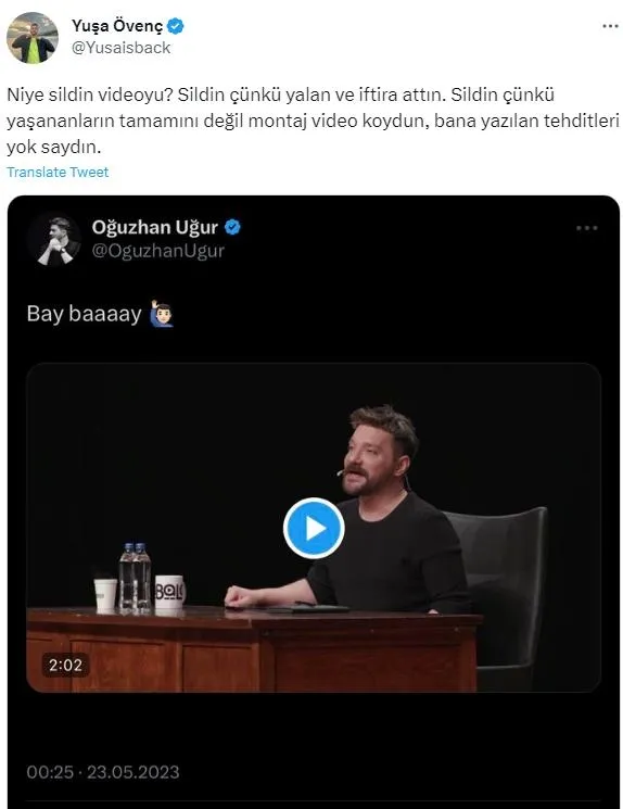 Yuşa Övenç ve ailesine ölüm tehditleri! Kılıçdaroğlu tiyatrosu ifşa olunca harekete geçtiler