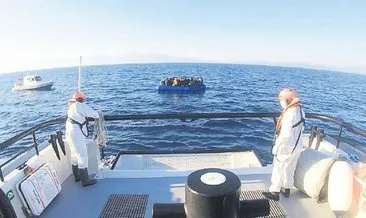 Karada denizde göçmen operasyonu
