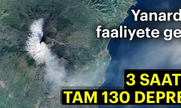 Son dakika: Etna Yanardağı faaliyete geçti! 3 saatte 130 deprem