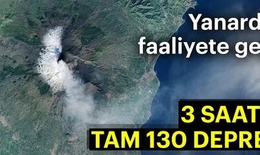 Son dakika: Etna Yanardağı faaliyete geçti! 3 saatte 130 deprem