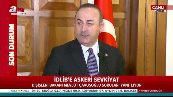 Son dakika! Dışişleri Bakanı Çavuşoğlu'dan flaş Suriye açıklaması 