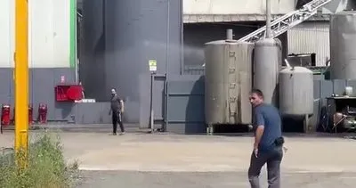 Boya fabrikasında patlama ve yangın! 95 personel müdahale etti #kocaeli