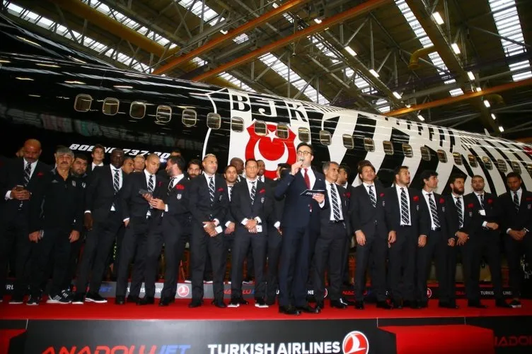 Beşiktaş’a özel uçak
