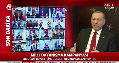 Cumhurbaşkanı Erdoğan’dan yardım kampanyası uyarısı Devlet içinde devlet olmanın... | Video