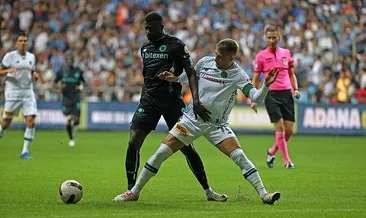 Adana Demirspor, Konyaspor’u 3-0 mağlup etti