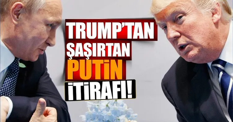 Trump’tan ’Putin’ savunması