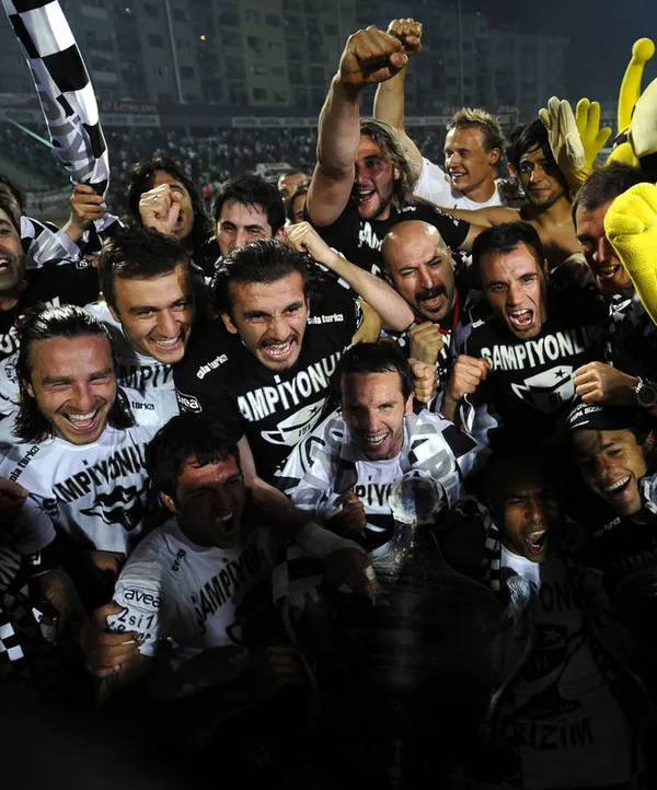Beşiktaş'ın şampiyonluk kutlamaları