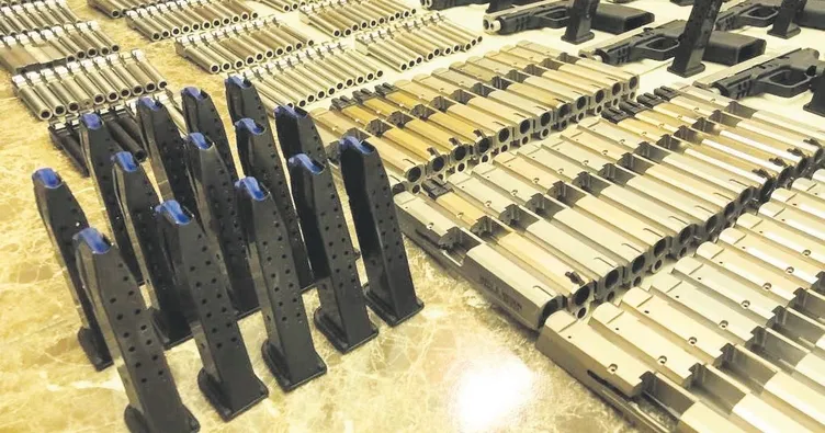 Kaçak silah atölyesine baskın