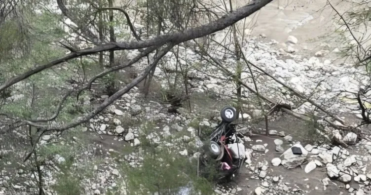 Antalya’da ATV dereye uçtu! Yaşlı adam hayatını kaybetti