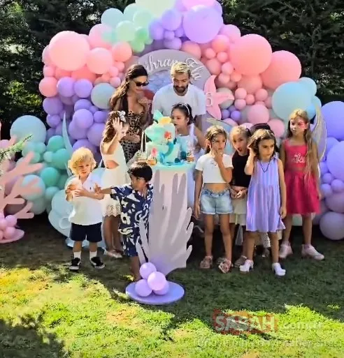 Şükran Ovalı ve Caner Erkin’in kızları Mihran Ela 6 yaşında! İşte doğum gününden ilk kareler!