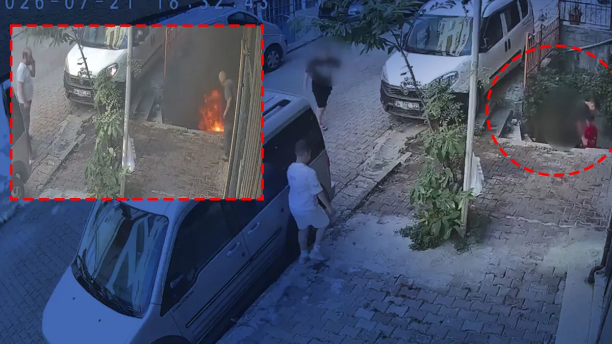 Kağıthane’de çocukların yaktıkları lastik bir anda alev aldı! KOAH hastası kadın hastaneye kaldırıldı: O anlar kamerada Kağıthane’de çocukların yaktıkları lastik bir anda alev aldı! KOAH hastası kadın hastaneye kaldırıldı: O anlar kamerada