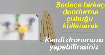 Dondurma çubuğundan yaptığı şeye çok şaşıracaksınız!