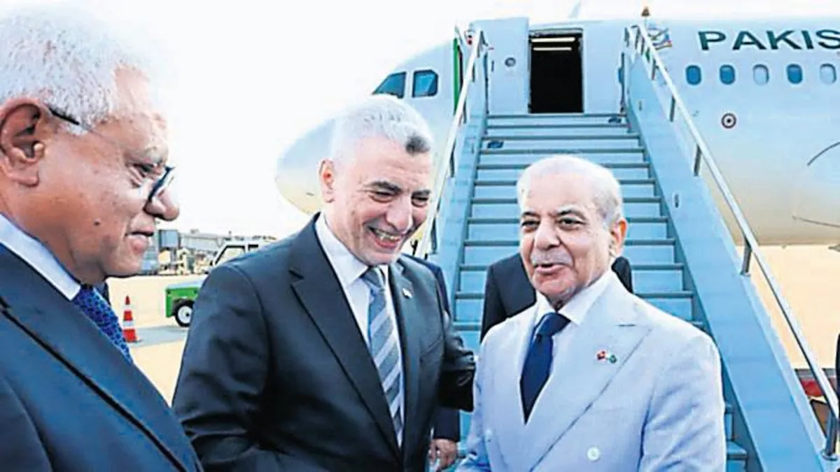 Pakistan Başbakanı Şahbaz Şerif Türkiye'de.