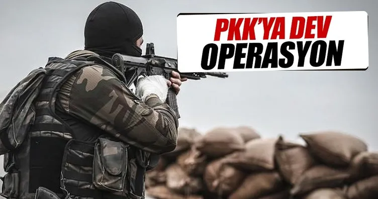 PKK’ya büyük operasyon başladı