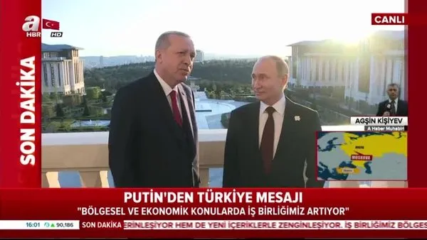 Rusya Devlet Başkanı Putin'den son dakika flaş Türkiye açıklaması!