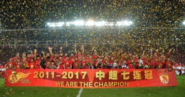 Guangzhou Evergrande’den üst üste 7. şampiyonluk