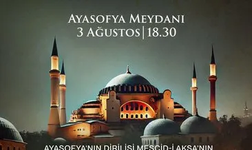 İsmail Haniye’nin vasiyetiyle Ayasofya meydanındayız