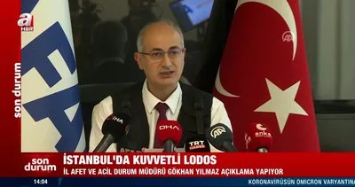 SON DAKİKA: İstanbul için ’Fırtına - Lodos’ uyarısı! Hangi saatlerde etkili olacak? AFAD İl Müdürü’nden canlı yayında açıklama