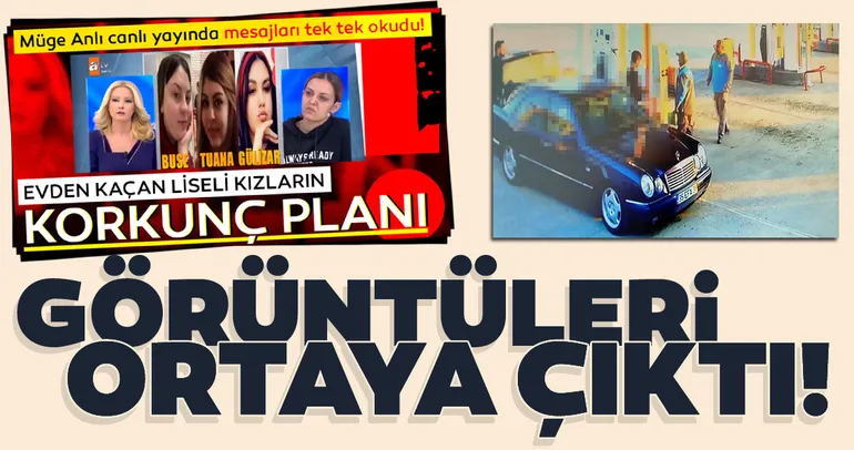 SON DAKİKA: Evden kaçan 3 liseli genç kız böyle görüntülendi...Müge Anlı kızların WhatsApp mesajlarını okudu