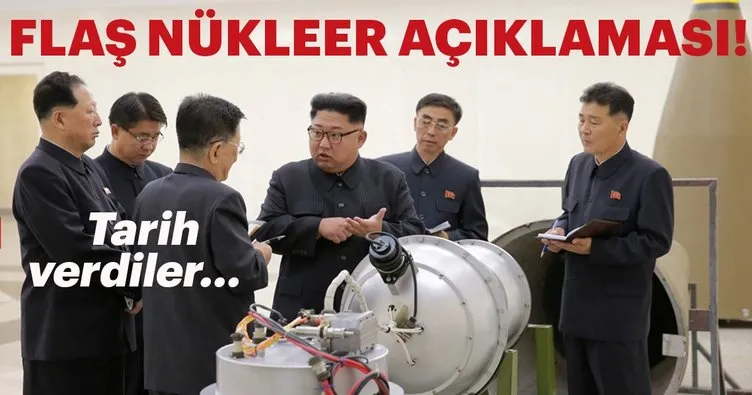 Son dakika: Kuzey Kore’den flaş nükleer açıklaması!