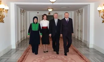 Cumhurbaşkanı Erdoğan, Ukrayna Devlet Başkanı Poroşenko ile görüştü.
