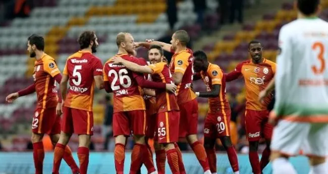 Galatasaray - Alanyaspor maçının geniş özeti ve golleri!
