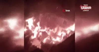 Ordu’da 2 katlı ahşap evde çıkan yangında facia: 1 ölü | Video