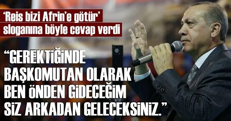 Cumhurbaşkanı Erdoğan’dan Afrin mesajı!