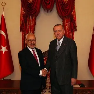 Başkan Erdoğan Gannuşi'yi kabul etti