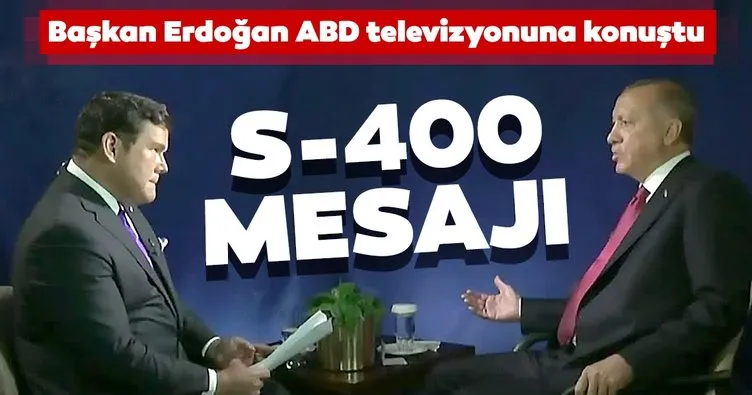 Erdoğan, ABD’de Fox News televizyonuna konuştu