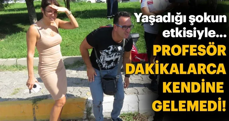 Profesör ölümden döndü