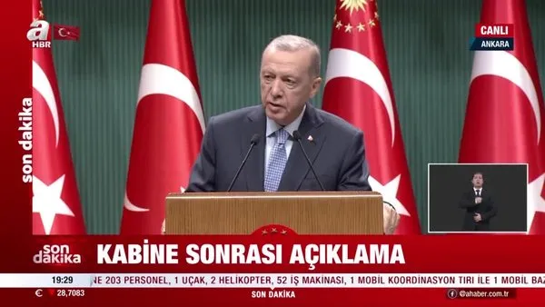 Başkan Erdoğan Kabine Toplantısı'nda açıkladı: Gençlere vergisiz telefon müjdesi | Video