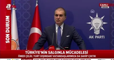 AK Parti Sözcüsü Ömer Çelik’ten MYK Toplantısı sonrası flaş açıklamalar | Video