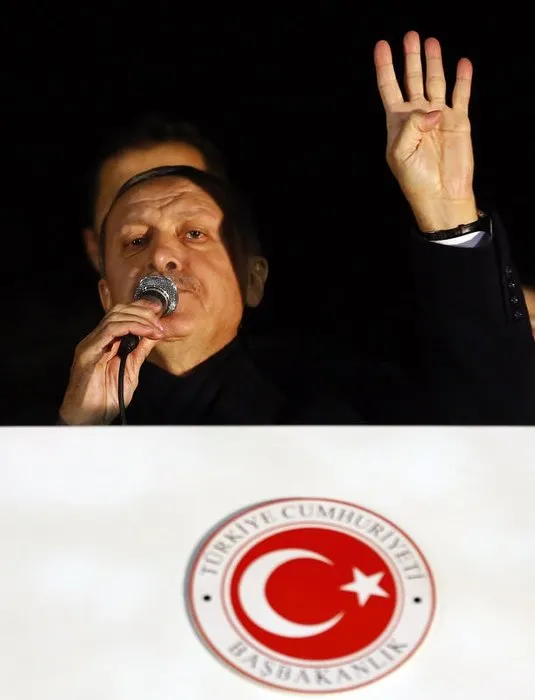 Başbakan Erdoğan’a Ankara’da coşkulu karşılama