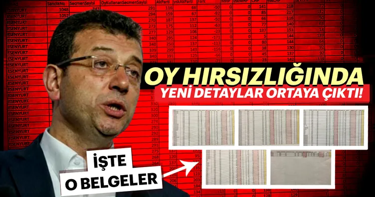 Oy hırsızlığında yeni detaylar ortaya çıktı!