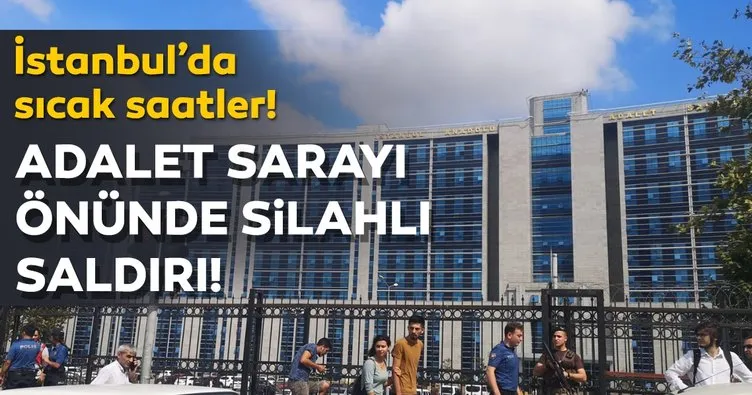 Son dakika: Kartal’daki Anadolu Adalet Sarayı önünde silahlı saldırı