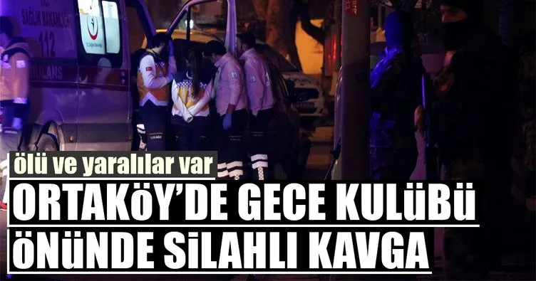 Son dakika: Beşiktaş’ta gece kulübü önünde silahlı kavga